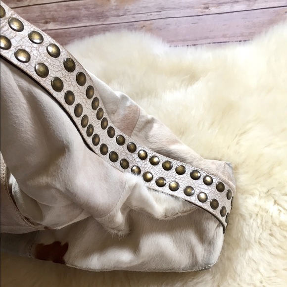 Bridget Shuster Calf Hair Fleur De Lis Bag - Picture 4 of 8